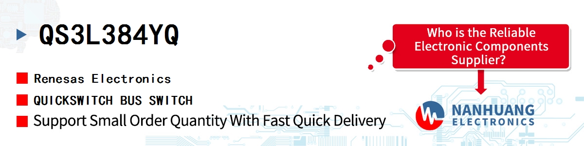 QS3L384YQ Renesas QUICKSWITCH BUS SWITCH