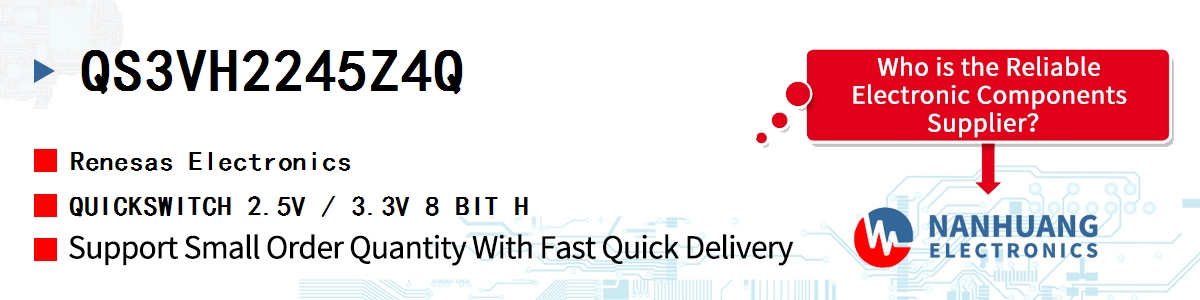 QS3VH2245Z4Q Renesas QUICKSWITCH 2.5V / 3.3V 8 BIT H
