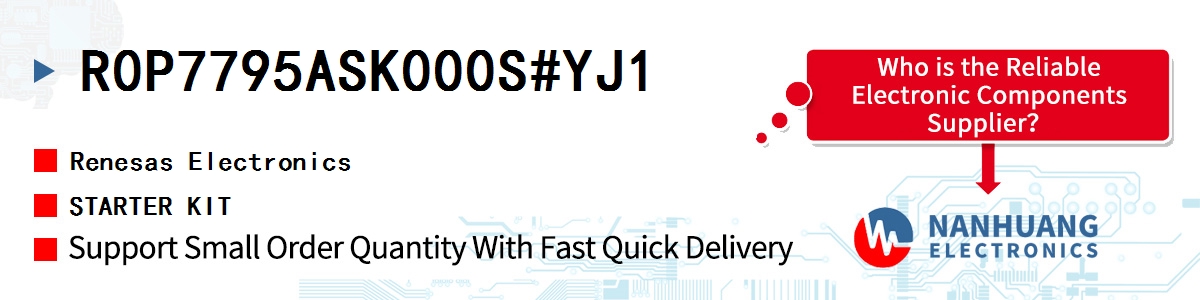 R0P7795ASK000S#YJ1 Renesas STARTER KIT