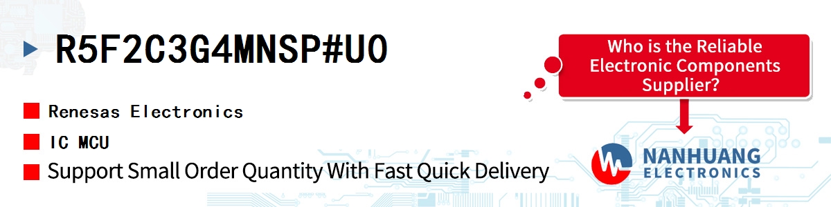 R5F2C3G4MNSP#U0 Renesas IC MCU