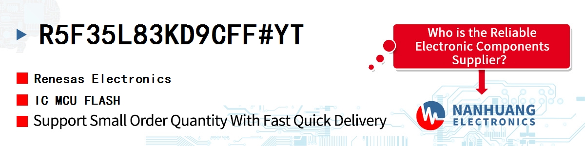 R5F35L83KD9CFF#YT Renesas IC MCU FLASH