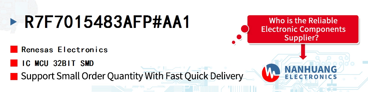 R7F7015483AFP#AA1 Renesas IC MCU 32BIT SMD