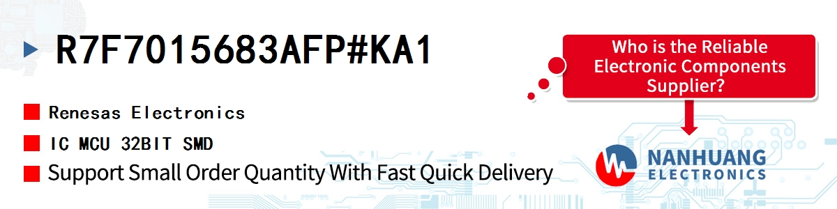 R7F7015683AFP#KA1 Renesas IC MCU 32BIT SMD