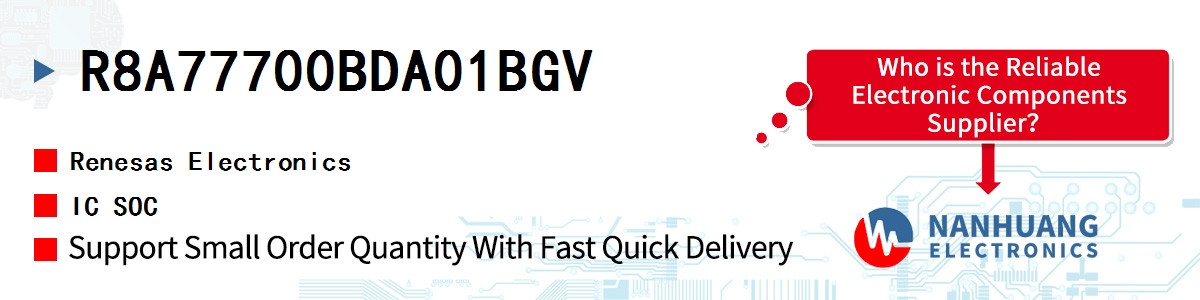 R8A77700BDA01BGV Renesas IC SOC