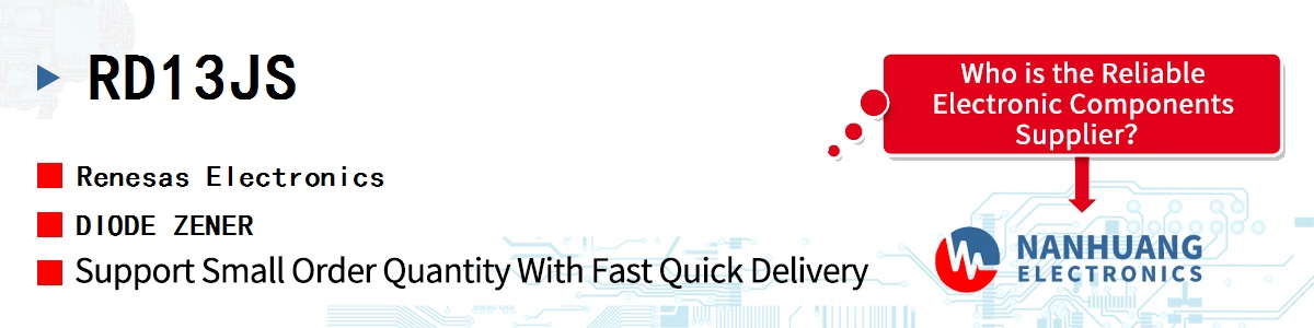 RD13JS Renesas DIODE ZENER