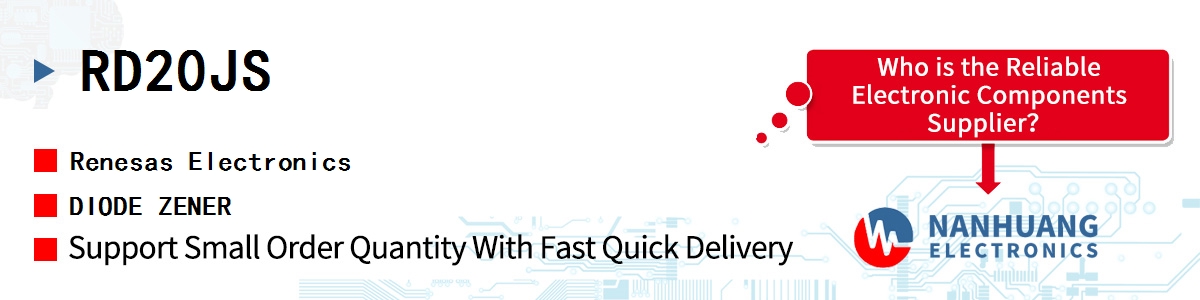 RD20JS Renesas DIODE ZENER