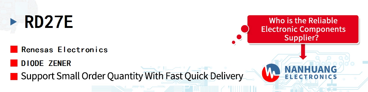 RD2.7E Renesas DIODE ZENER