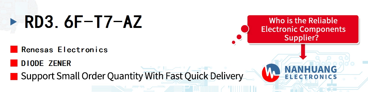 RD3.6F-T7-AZ Renesas DIODE ZENER