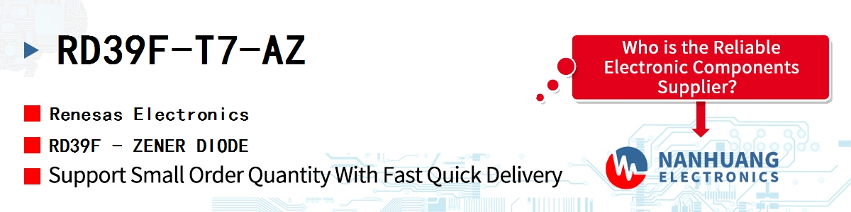 RD39F-T7-AZ Renesas RD39F - ZENER DIODE
