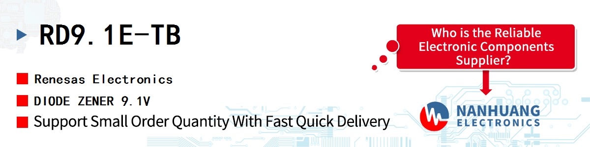 RD9.1E-TB Renesas DIODE ZENER 9.1V