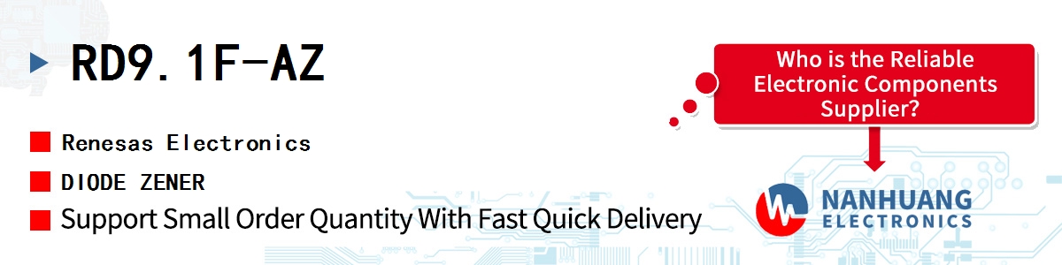 RD9.1F-AZ Renesas DIODE ZENER