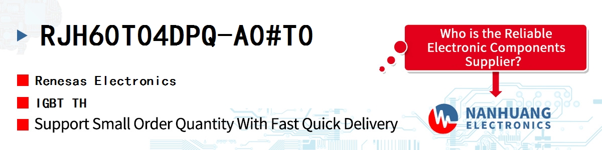 RJH60T04DPQ-A0#T0 Renesas IGBT TH