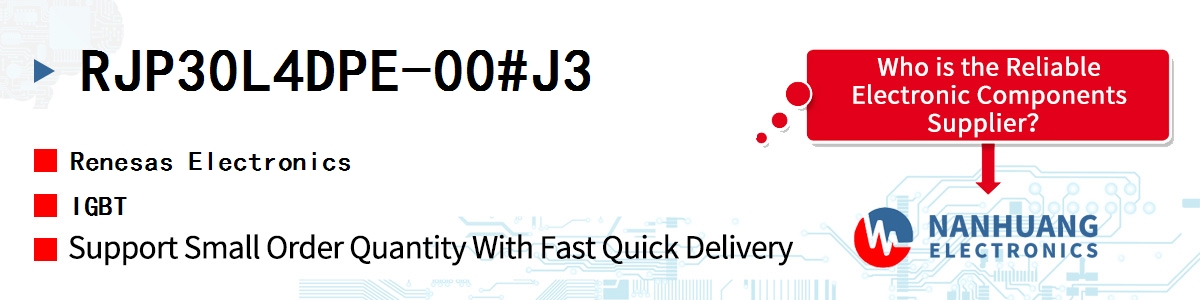 RJP30L4DPE-00#J3 Renesas IGBT