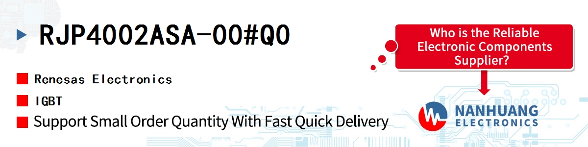 RJP4002ASA-00#Q0 Renesas IGBT