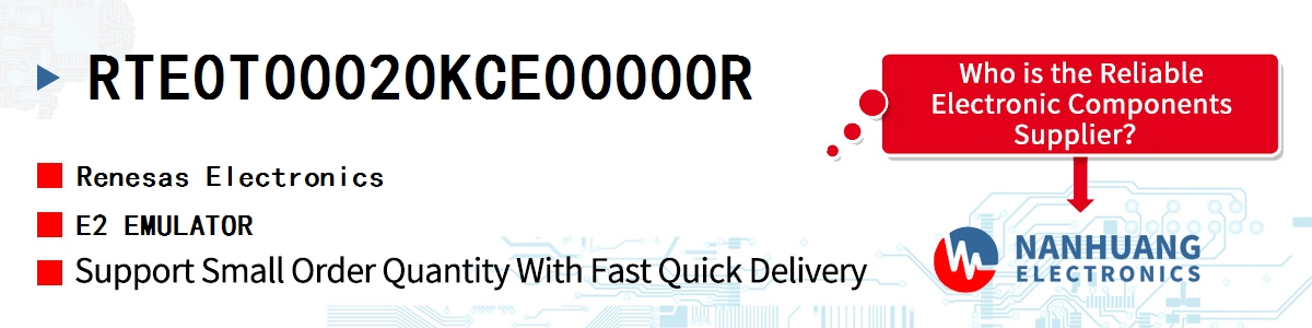 RTE0T00020KCE00000R Renesas E2 EMULATOR