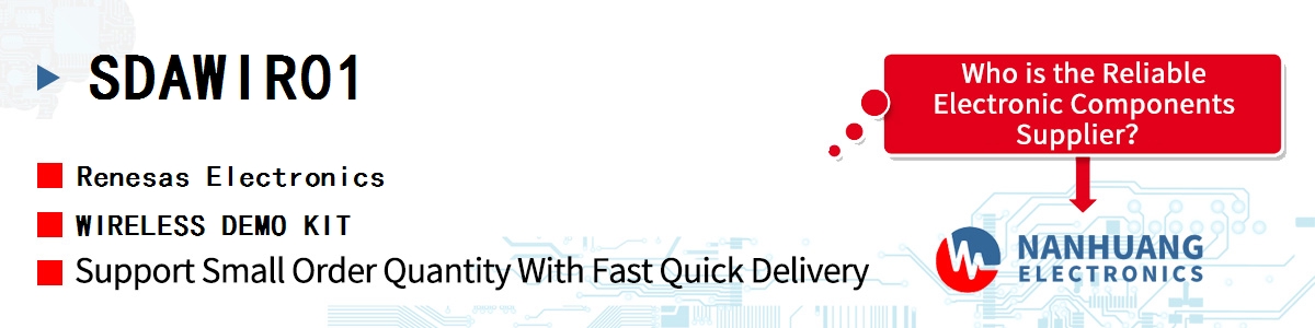 SDAWIR01 Renesas WIRELESS DEMO KIT