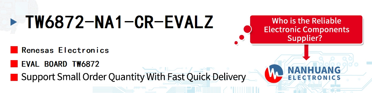 TW6872-NA1-CR-EVALZ Renesas EVAL BOARD TW6872