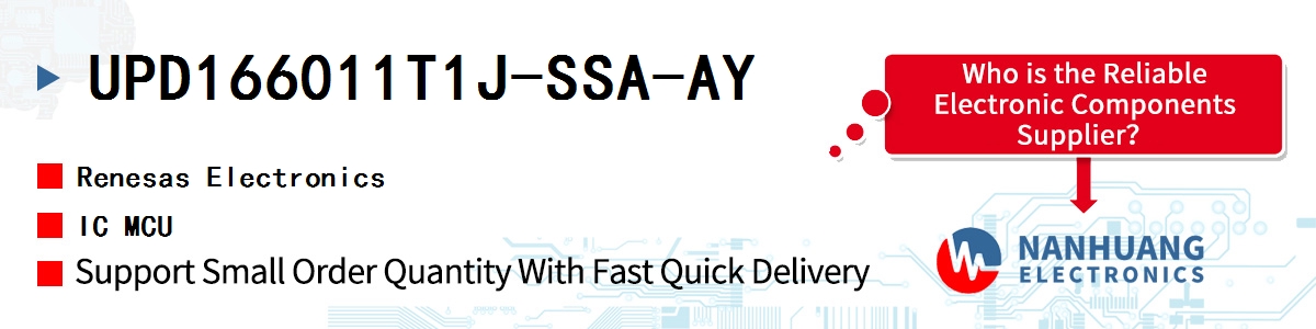 UPD166011T1J-SSA-AY Renesas IC MCU