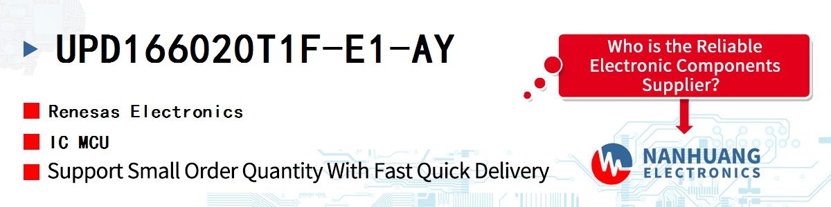 UPD166020T1F-E1-AY Renesas IC MCU
