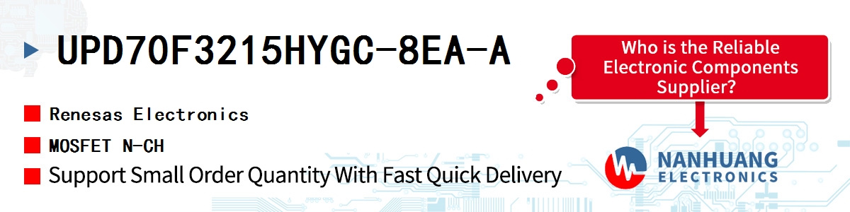 UPD70F3215HYGC-8EA-A Renesas MOSFET N-CH