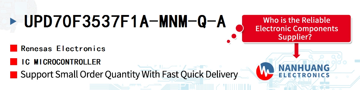 UPD70F3537F1A-MNM-Q-A Renesas IC MICROCONTROLLER
