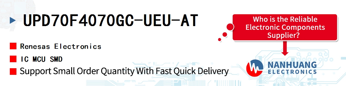 UPD70F4070GC-UEU-AT Renesas IC MCU SMD