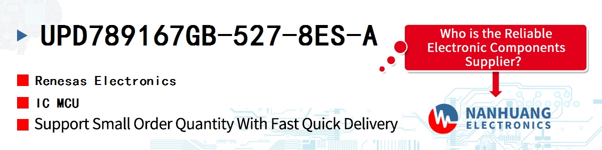 UPD789167GB-527-8ES-A Renesas IC MCU
