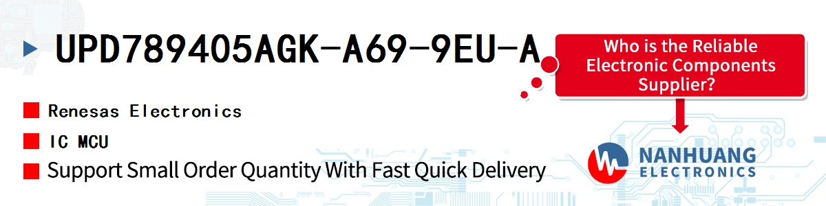 UPD789405AGK-A69-9EU-A Renesas IC MCU