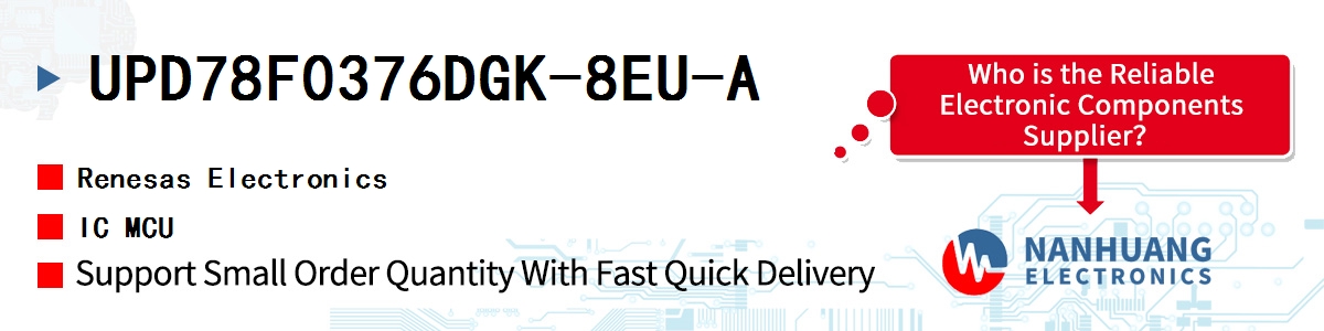 UPD78F0376DGK-8EU-A Renesas IC MCU