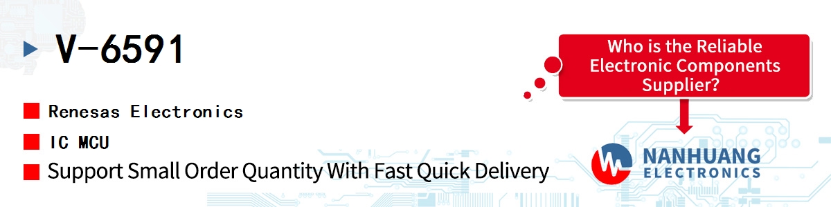 V-6591 Renesas IC MCU