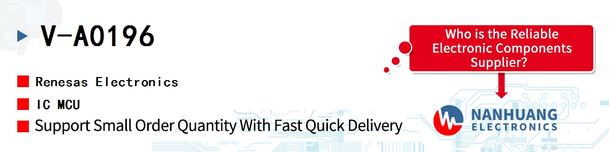 V-A0196 Renesas IC MCU