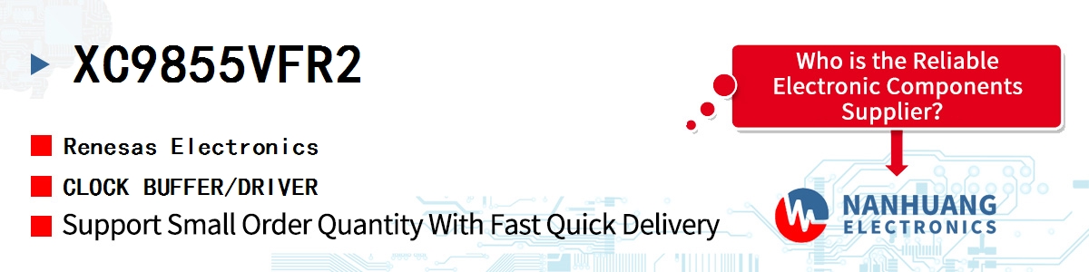 XC9855VFR2 Renesas CLOCK BUFFER/DRIVER