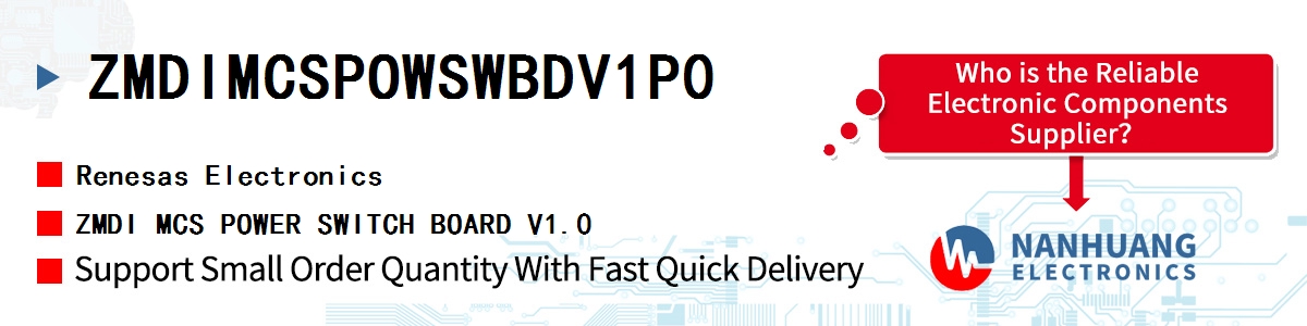ZMDIMCSPOWSWBDV1P0 Renesas ZMDI MCS POWER SWITCH BOARD V1.0