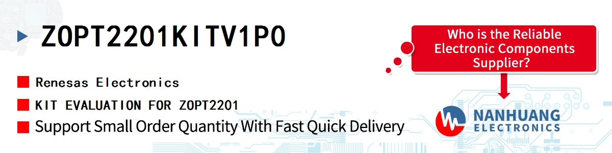 ZOPT2201KITV1P0 Renesas KIT EVALUATION FOR ZOPT2201