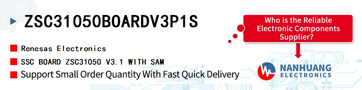 ZSC31050BOARDV3P1S Renesas SSC BOARD ZSC31050 V3.1 WITH SAM